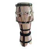 Atabaque Afinação Corda 80 Cm - Pinus - Salles (com Suporte)