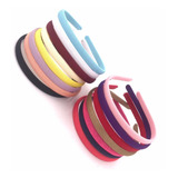 Atacado - 30 Tiaras Encapada Montagem Colorida 10mm - Oferta