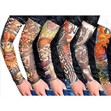 Atacado 24 Pares De Manguito 48 Mangas Tatuagem Falsa