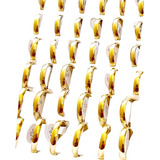 Atacado Caixa C/36 Alianças 4mm Tradicional Dourada
