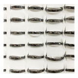 Atacado Caixa Com 36 Aliança Chanfrada 3mm Aço Inoxidável
