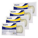 Atadura De Rayon Estéril Polarfix 7,5cmx5m Kit C/ 4 Unidades