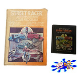 Atari 2600 Jogo Americano Street Racer Na Caixa Sem Manual 