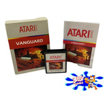 Atari 2600 Jogo Vanguard Na Caixa C/ Manual Ler Descrição