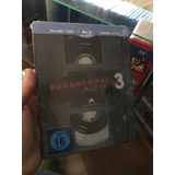 Atividade Paranormal 3 Steelbook Blu-ray Importado Lacrado