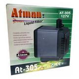 Atman At-305 1200l/h 127v Bomba Submersa P/ Aquarios Fontes
