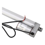 Atuador Elétrico De Curso De 400 Mm Mini Linear 750n Branco