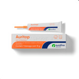 Auritop Gel Otológico Dor Ouvido Aguda/ Crônica Cães E Gatos