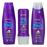 Aussie Miracle Moist Shampoo + Condicionador