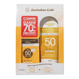 Australian Gold Gel Creme Fps50 Protetor Solar Com Facial Antipoluição 250ml