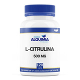 Autêntica L-citrulina 500 Mg 120 Cápsulas