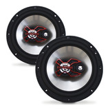 Auto Falante Triaxial Bravox 6 B3x60x 100w Rms Par Original