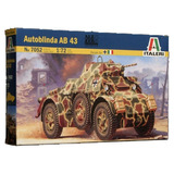 Autoblinda Ab 43 - 1/72 - Italeri 7052 - 7,3 Cm