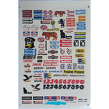 Autorama 1/32 Decalque Antigo Paraiso Hcd03 Serve Estrela