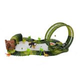 Autorama Pista Dinossauro T-rex Track Looping 360º Dmtoys