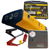 Auxiliar De Partida Carro Cabo Chupeta Bateria E Compressor