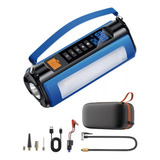 Auxiliar De Partida Chupeta E Compressor De Ar Pneu 4 Em 1