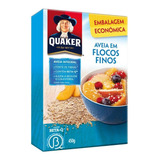 Aveia Em Flocos Finos Integral Quaker 450g Emb Econômica