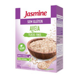 Aveia Flocos Finos Sem Glúten Cereal Integral Jasmine 200g