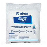 Avental Descartável Manga Longa Tnt 30gr/m2 C/10 Unds