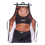 Avental Divertido Personalizado Feminino Lutadora Ufc