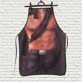 Avental Divertido Personalizado Masculino Rambo Forte