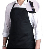 Avental Oxford C/ Bolso Uniforme Restaurante