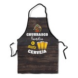 Avental Personalizado Cozinha Churrasqueiro Barbeiro Oxford