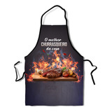Avental Personalizado Cozinha Churrasqueiro Oxford Moderno