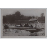 Avião - Antigo Cartão Postal Santos Dumont L'hydroplane
