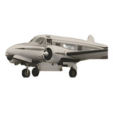 Avião Beechcraft Super H18 Foto Antiga Medindo 25 X 21 Cm