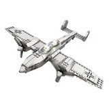 Avião Bimotor Segunda Guerra Mundial 303pcs Compatível Lego