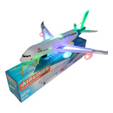 Avião Boeing 747 Boing Luxury Airbus Eletrônico 36cm - Nf