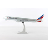 Avião Boeing 777-300er American Airlines 1:200 Hogan