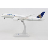 Avião Boeing 787-8 United 1:200 Hogan