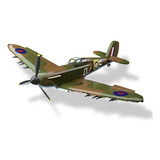 Avião Caça Inglês Spitfire Segunda Guerra - Blocos De Montar