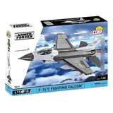 Avião De Caça Americano F-16c Fighting Falcon 415 Peças Cobi