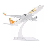Avião Gol Boeing 737 Miniatura Aeronave Comercial