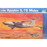 Avião Ilyushin Il-78 Midas Kit Trumpeter 1/144 P/ Montar
