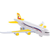 Avião Infantil Bs Plane Airbus 30cm Na Solapa - Bs Toys