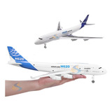 Avião Miniatura Brinquedo Fricção, Acende Luzes, Modelo H620