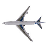 Avião Miniatura Brinquedo Fricção Acende Luzes E Som + Pilha