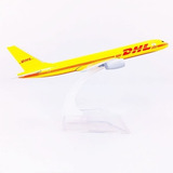 Avião Miniatura Em Metal Dhl Cargueiro Coleção Mini Boeing