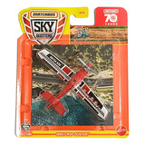 Avião Miniatura Matchbox Crop Duster Vermelho