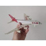 Avião Tam Miniatura 17,5cm