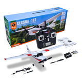 Avião Wltoys Rtf Treinador 3 Canais Cessna 182 2.4ghz F949