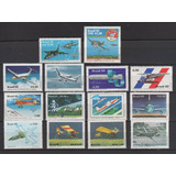 Aviões - Coleção De Selos Novos