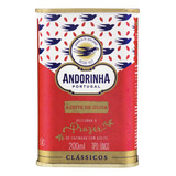 Azeite De Oliva Tipo Único Português Andorinha Clássicos Lata 200ml