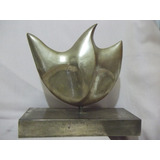 B. Antigo - Domenico Calabroni Escultura Em Bronze Assinada