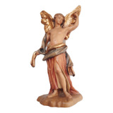 B. Antigo - Suntuoso Anjo Escultura Alemã Em Madeira A1